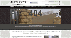 Desktop Screenshot of anchorsinn.co.za